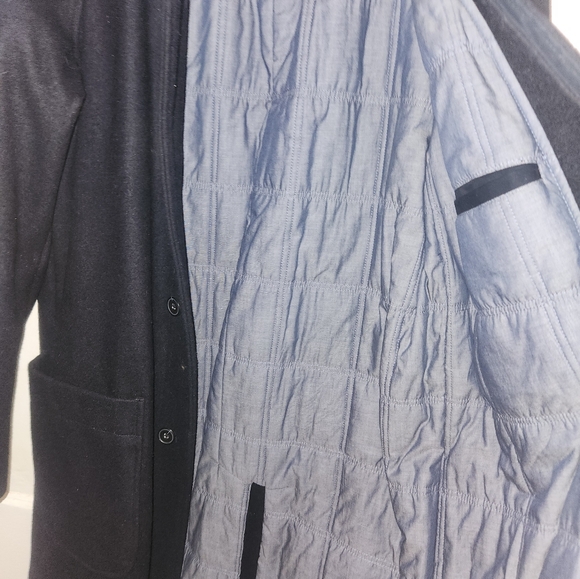 Gap men's wool sz large tall coat - Picture 3 of 6